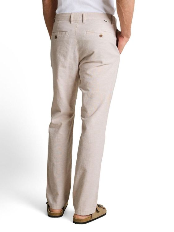 Tom Tailor Men Casual regular cotton linen chino pants (1049622/39587) - WeekendMode