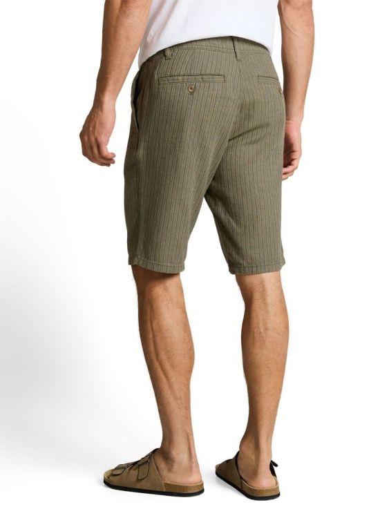 Tom Tailor Men Casual regular cotton linen chino shorts (1049623/39620) - WeekendMode