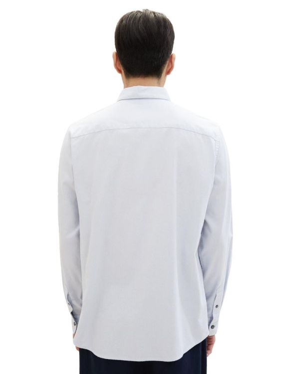 Tom Tailor Men Casual Shirt (1040129/34703 light blue small structure) - WeekendMode