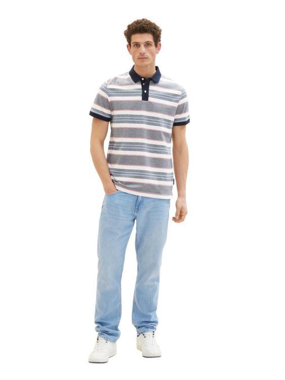 Tom Tailor Men Casual sportive striped polo (1036332/31779) - WeekendMode
