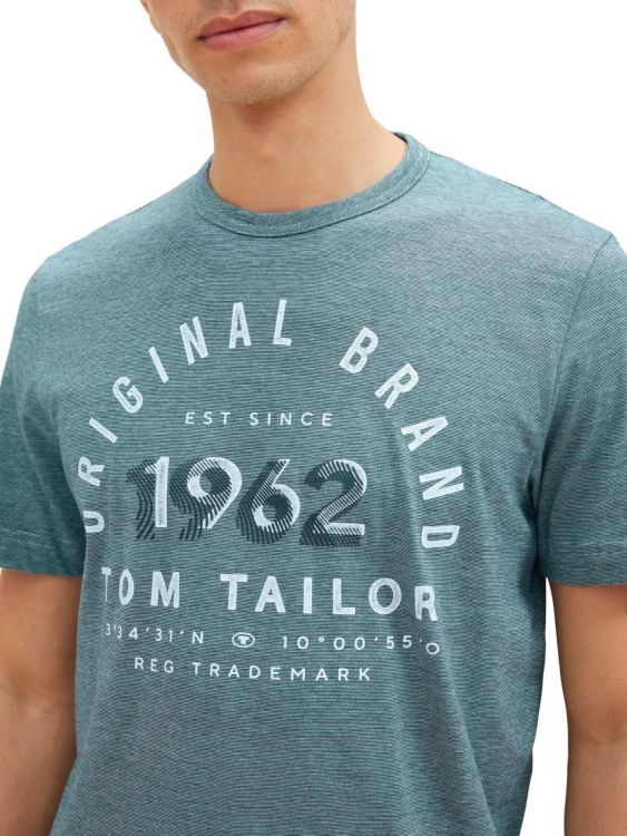 Tom Tailor Men Casual striped t-shirt (1035549/32011) - WeekendMode