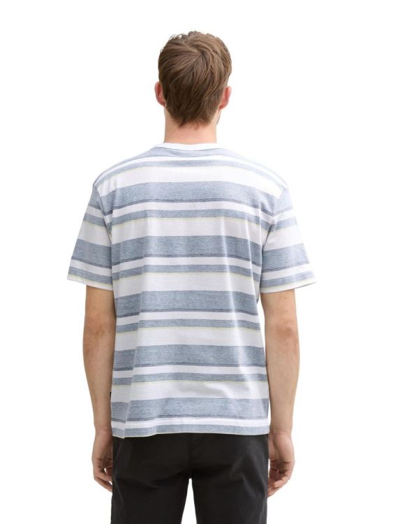 Tom Tailor Men Casual striped t-shirt (1045812/37630) - WeekendMode