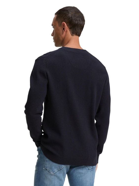 Tom Tailor Men Casual structured crewneck knit NOS (1047570/13160) - WeekendMode