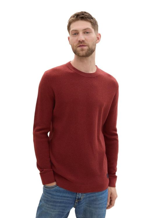 Tom Tailor Men Casual structured crewneck knit NOS (1042453/35676) - WeekendMode