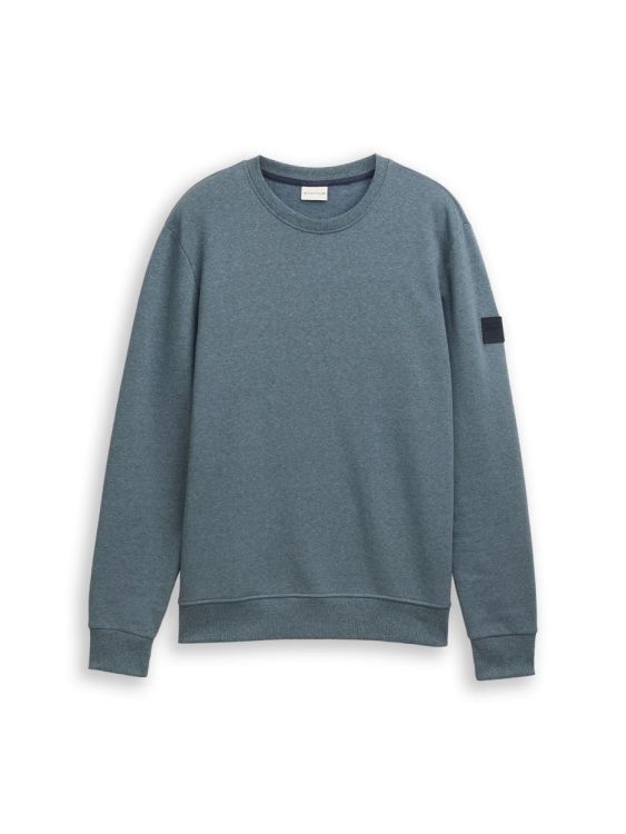 Tom Tailor Men Casual structured crewneck NOS (1047803/38871) - WeekendMode