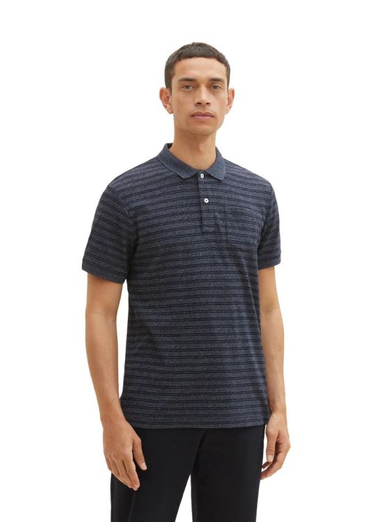 Tom Tailor Men Casual structured polo (1036445/19924) - WeekendMode