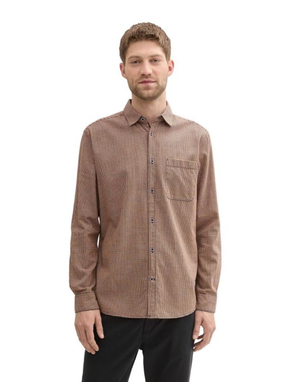 Tom Tailor Men Casual structured shirt (1042648/36017) - WeekendMode