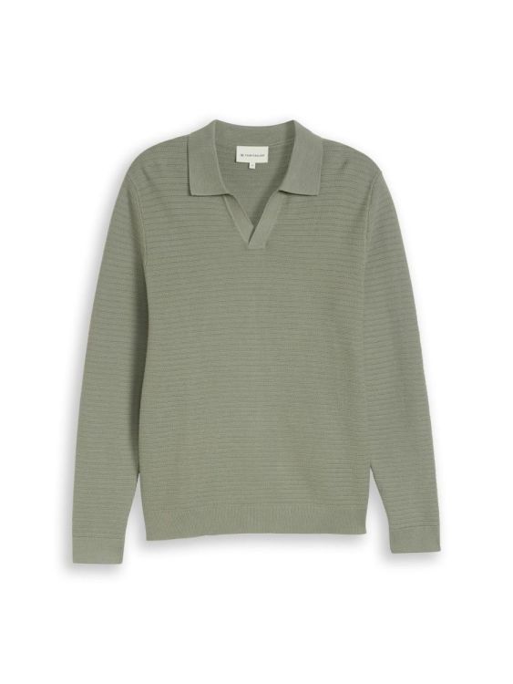 Tom Tailor Men Casual summer structured crew neck (1050099/10767) - WeekendMode