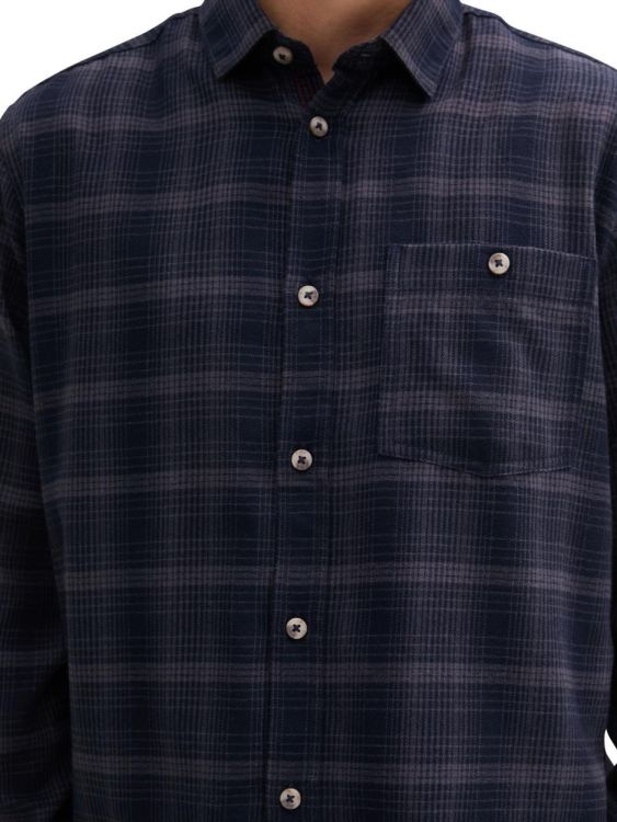 Tom Tailor Men Casual tonal checked shirt (1042660/36006) - WeekendMode