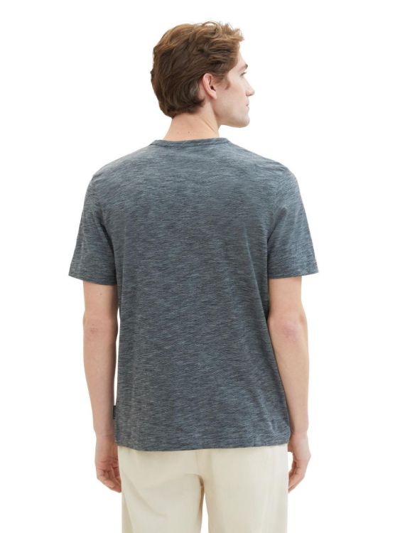 Tom Tailor Men Casual T-Shirt NOS (1040818/35716 dark finestripe) - WeekendMode