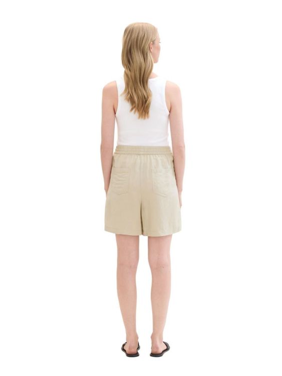 Tom Tailor Women bermuda linen pants (1041913/21650) - WeekendMode