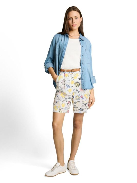 Tom Tailor Women bermuda linen pants (1049995/40332) - WeekendMode