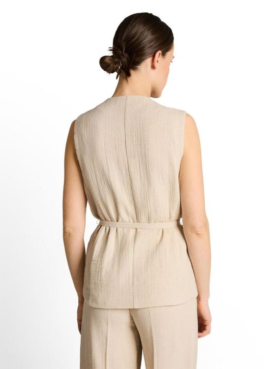 Tom Tailor Women blazer vest with crinkle fabric (1049781/36844) - WeekendMode