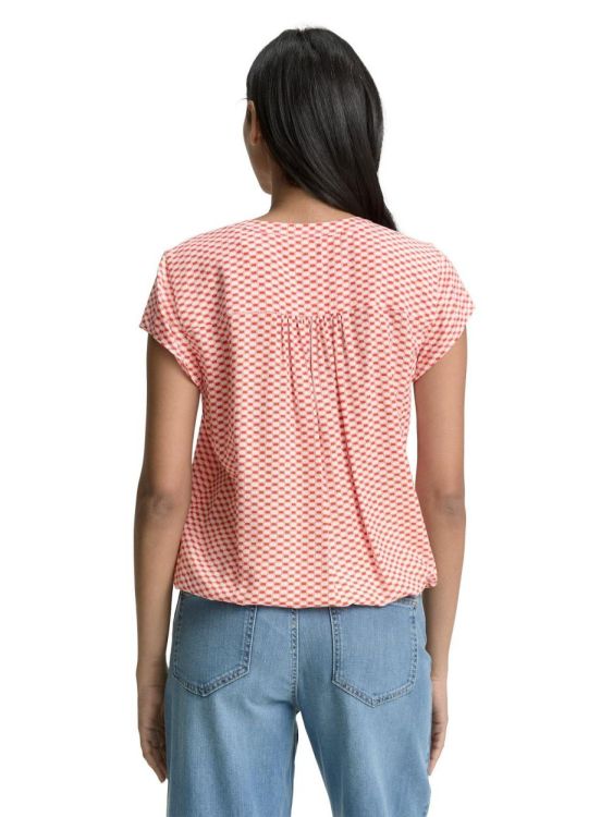 Tom Tailor Women blouse printed shortsleeve (1045238/38004) - WeekendMode