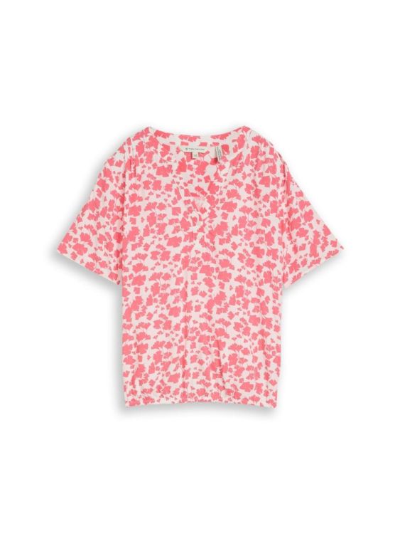 Tom Tailor Women blouse printed shortsleeves (1049796/39953) - WeekendMode