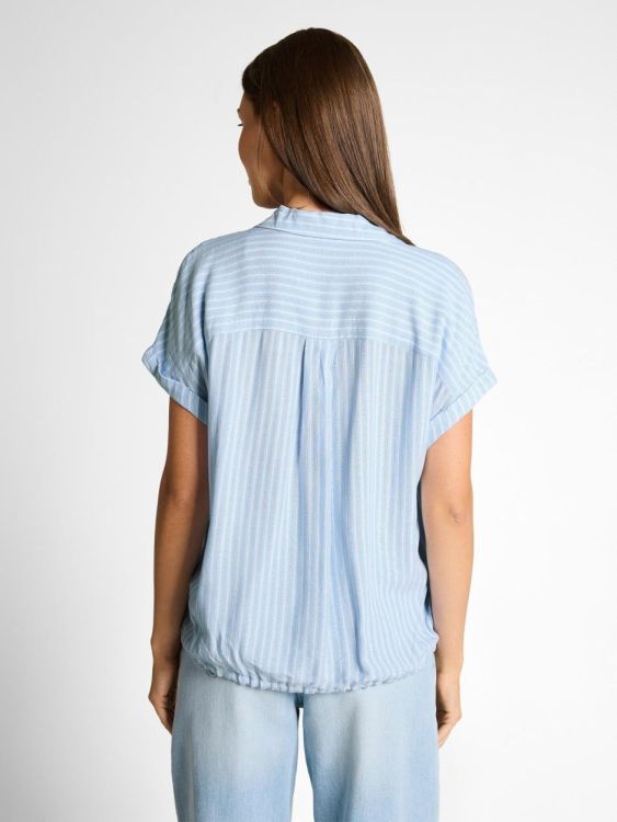 Tom Tailor Women blouse striped shortsleeve (1049797/39659) - WeekendMode
