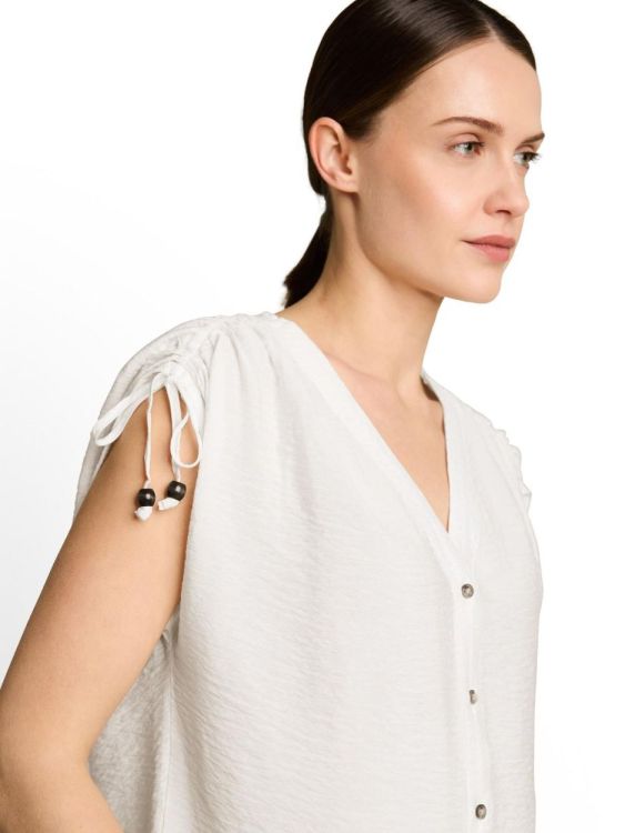 Tom Tailor Women blouse top with gathering (1051085/10315) - WeekendMode