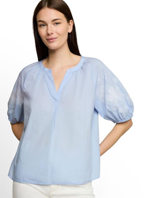 Tom Tailor Women blouse with embroidery (1051081/11270) - WeekendMode