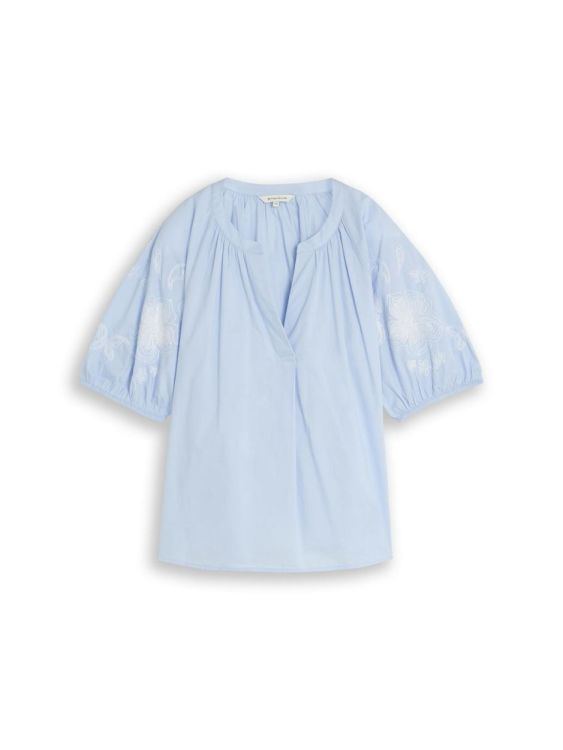 Tom Tailor Women blouse with embroidery (1051081/11270) - WeekendMode