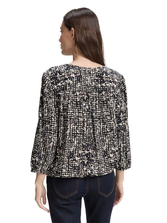 Tom Tailor Women blouse with feminine V-neck NOS (1047574/38402) - WeekendMode