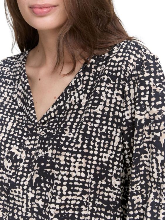 Tom Tailor Women blouse with feminine V-neck NOS (1047574/38402) - WeekendMode