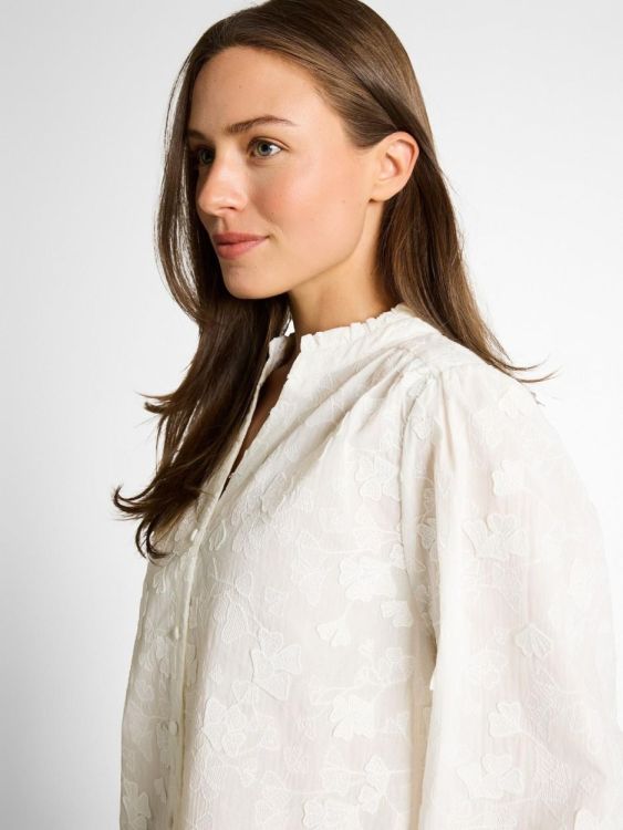 Tom Tailor Women blouse with ginko embroidery (1050775/20000) - WeekendMode