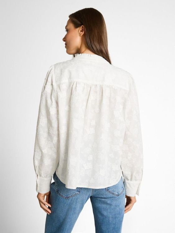 Tom Tailor Women blouse with ginko embroidery (1050775/20000) - WeekendMode