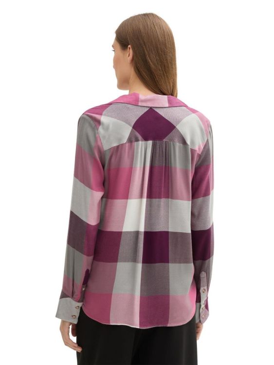 Tom Tailor Women checked blouse (1043208/36202) - WeekendMode