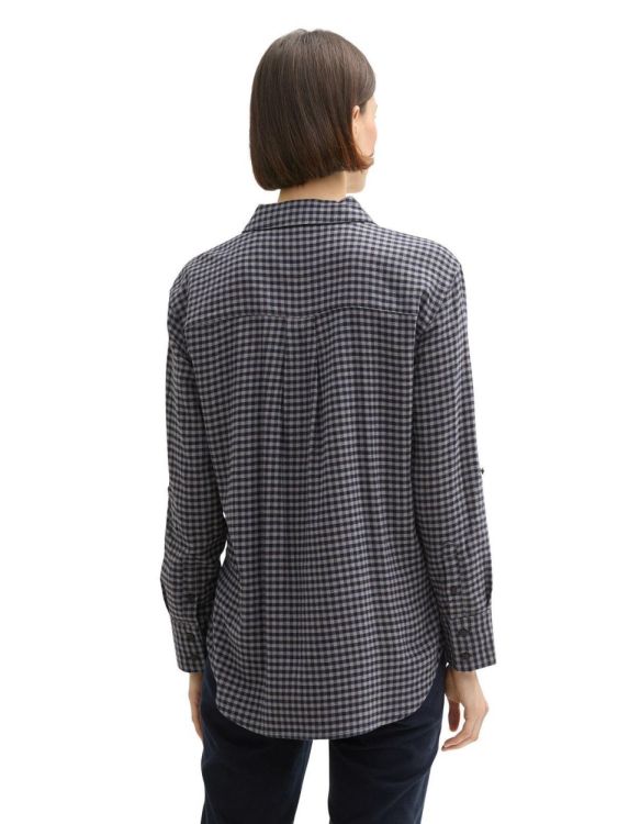 Tom Tailor Women checked flanell blouse (1043211/36166) - WeekendMode