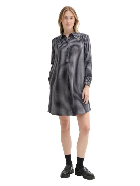 Tom Tailor Women checked flanell dress (1043052/36166) - WeekendMode