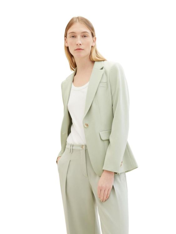 Tom Tailor Women classic blazer (1040327/34895 desert green) - WeekendMode