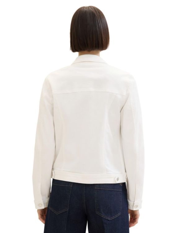 Tom Tailor Women colored denim jacket (1040479/20000 White) - WeekendMode