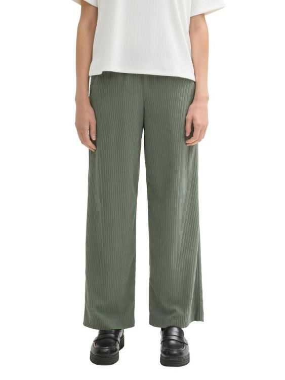 Tom Tailor Women corduroy wide leg pants (1044269/13182) - WeekendMode