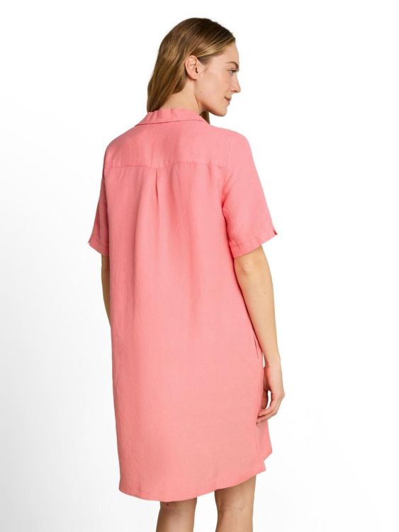 Tom Tailor Women dress linen with polo collar (1051242/40506) - WeekendMode