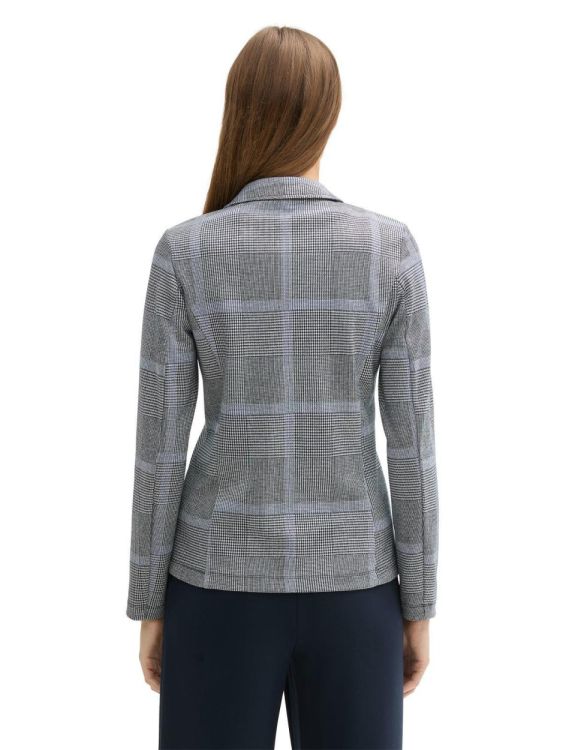 Tom Tailor Women easy check blazer (1043181/36217) - WeekendMode