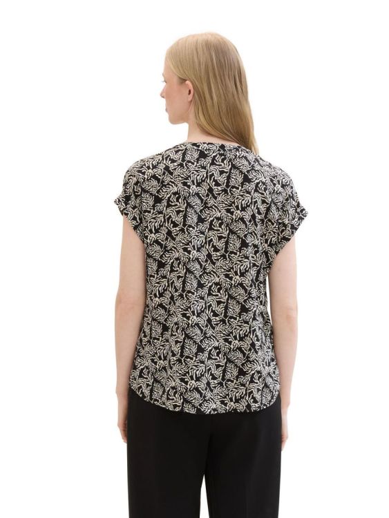 Tom Tailor Women easy viscose blouse (1041690/35307) - WeekendMode