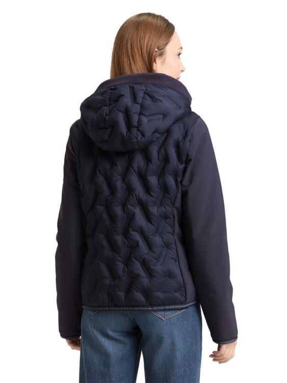 Tom Tailor Women hooded hybrid jacket (1049105/10668) - WeekendMode