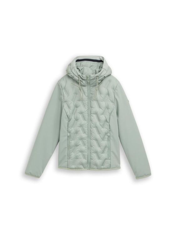 Tom Tailor Women hooded hybrid jacket (1049105/28991) - WeekendMode