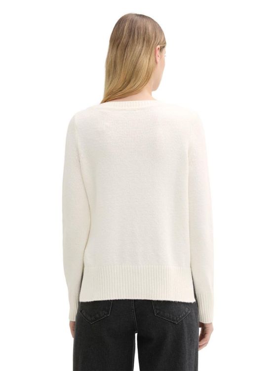 Tom Tailor Women knit boatneck with cable (1042996/10315) - WeekendMode