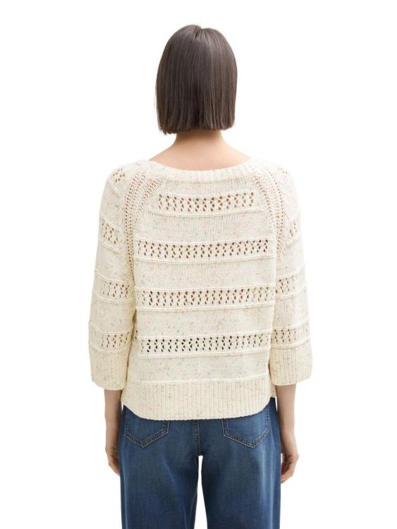 Tom Tailor Women knit colorfull raglan pullover (1045495/37512) - WeekendMode