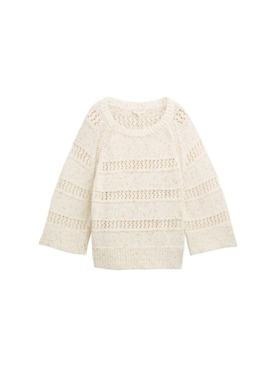 Tom Tailor Women knit colorfull raglan pullover (1045495/37512) - WeekendMode