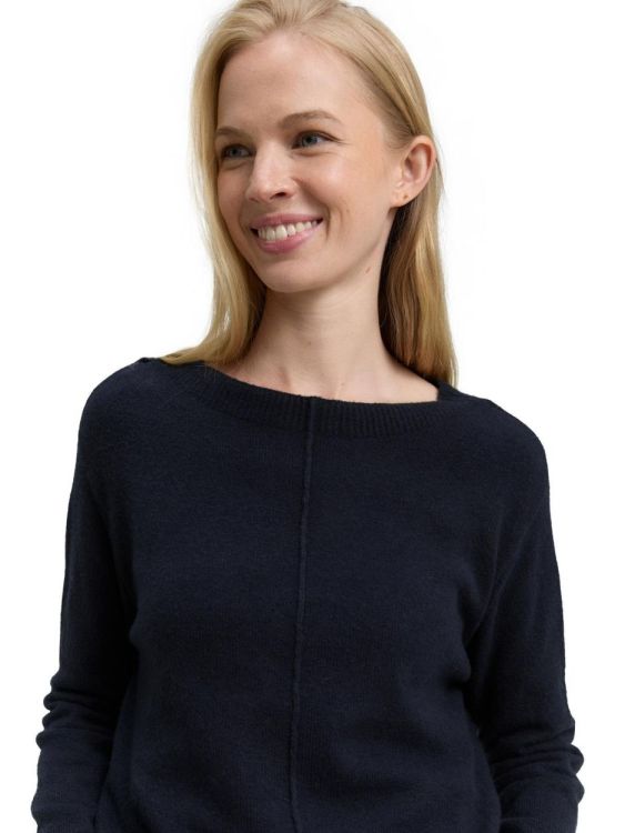 Tom Tailor Women knit cosy boatneck pullover (1047673/11019) - WeekendMode