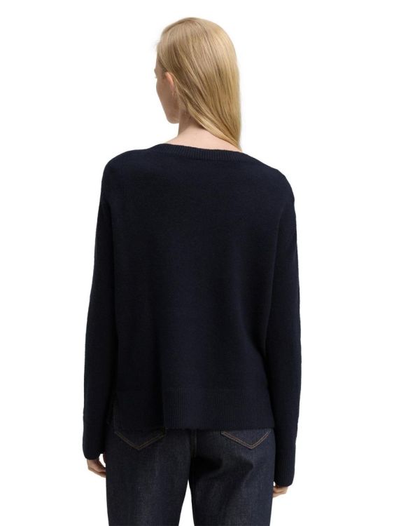 Tom Tailor Women knit cosy boatneck pullover (1047673/11019) - WeekendMode