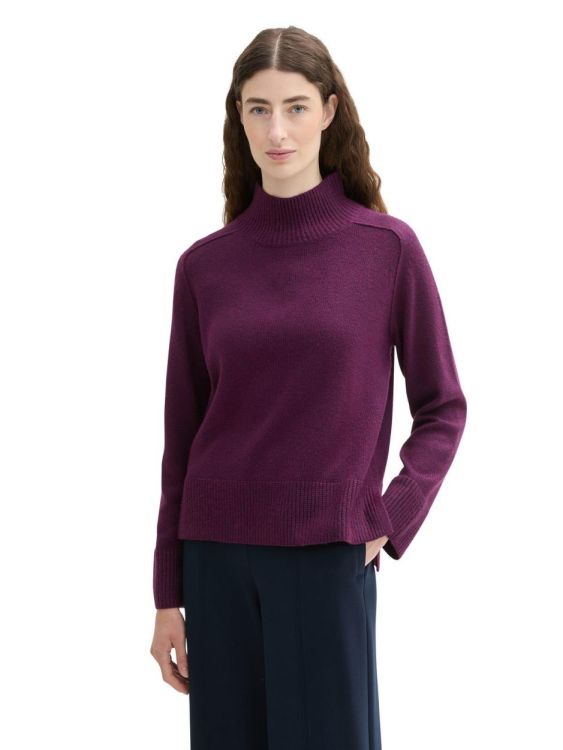 Tom Tailor Women knit cosy mock-neck (1042983/35898) - WeekendMode