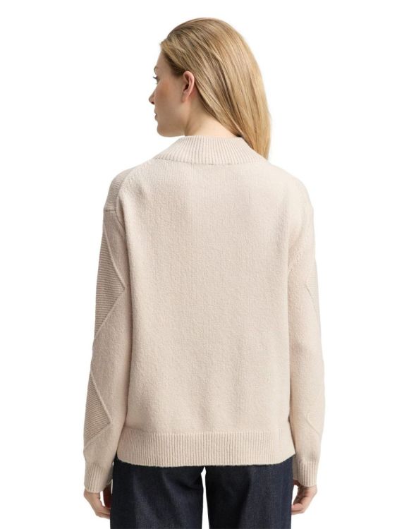 Tom Tailor Women knit funnel-neck pullover (1049140/29517) - WeekendMode