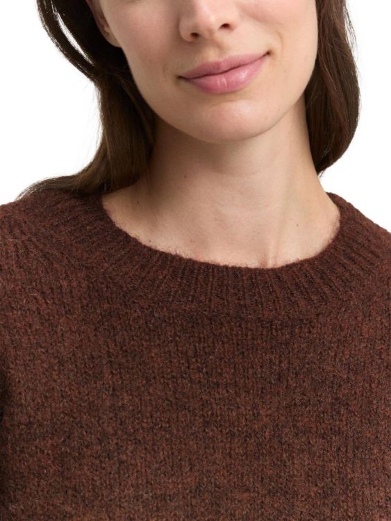 Tom Tailor Women knit hairy crew-neck pullover (1049144/39062) - WeekendMode