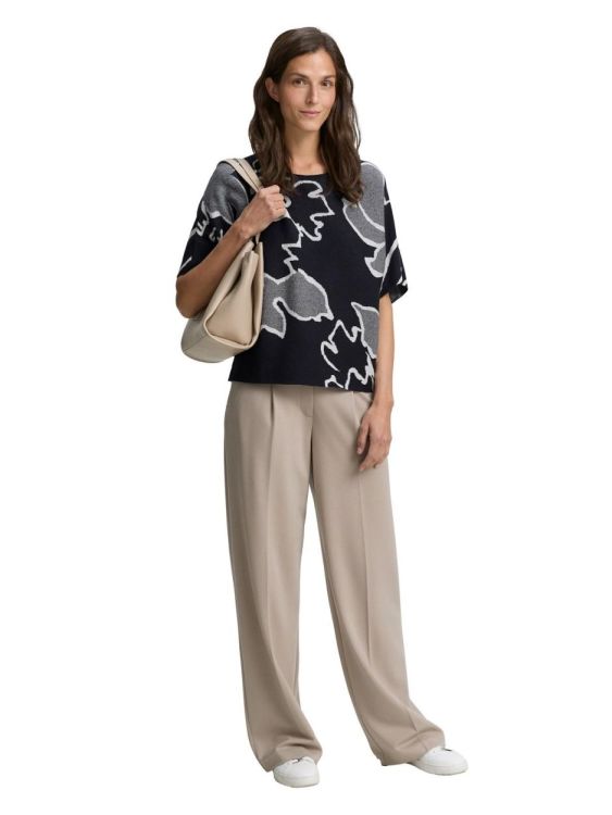 Tom Tailor Women knit jacquard batwing (1047684/38709) - WeekendMode