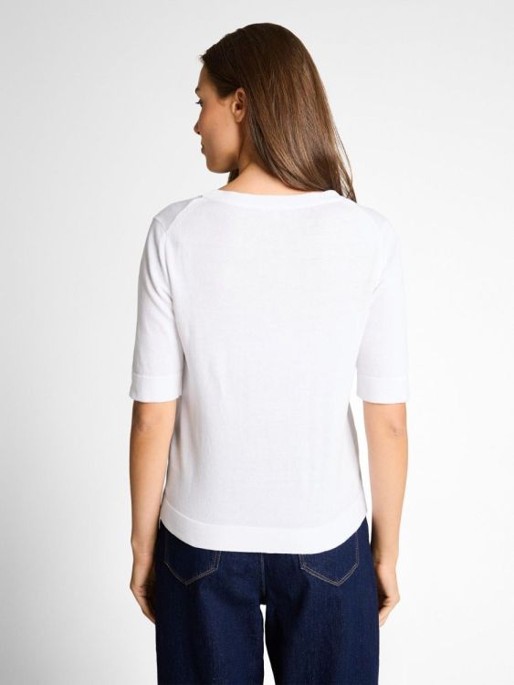 Tom Tailor Women knit shortsleeve crewneck sweater (1050787/20000) - WeekendMode