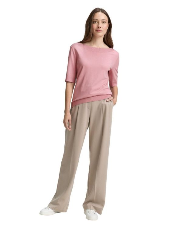 Tom Tailor Women knit shortsleeve pullover (1048314/11055) - WeekendMode