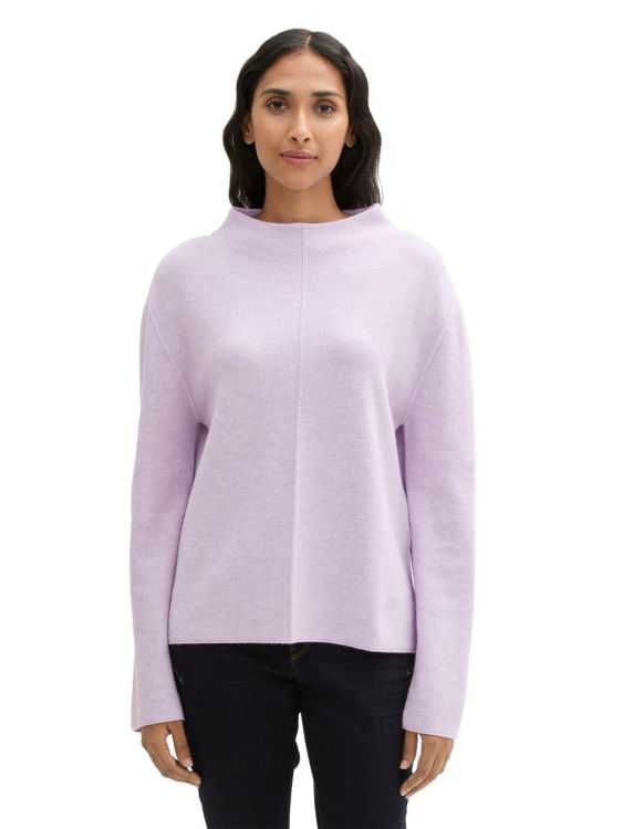 Tom Tailor Women knit structured pullover (1042993/33805) - WeekendMode